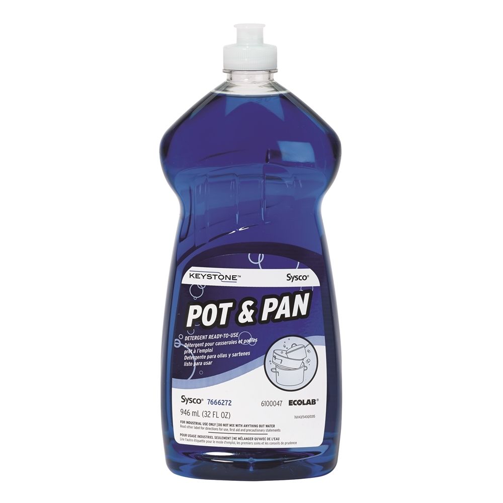 Keystone Pot & Pan Detergent, 32oz, #6100047